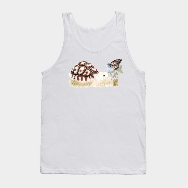 Tortoise and Butterfly Tank Top by lindaursin